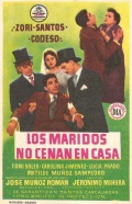 Фильмография Juanita Azores - лучший фильм Los maridos no cenan en casa.