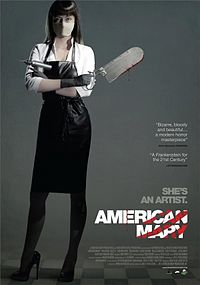 Фильмография Тристан Риск - лучший фильм Американская Мэри.