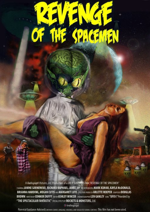 Фильмография Б.Дж. Хэлсэлл - лучший фильм Revenge of the Spacemen.