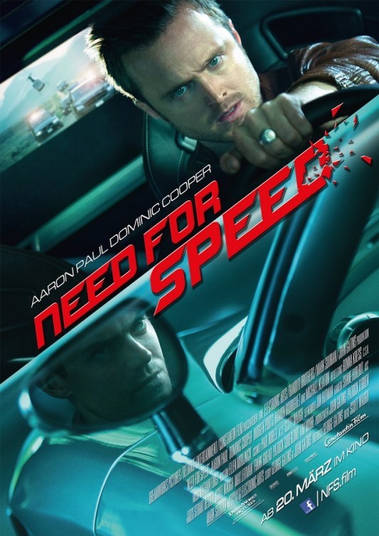 Фильмография Харрисон Гилбертсон - лучший фильм Need for Speed: Жажда скорости.