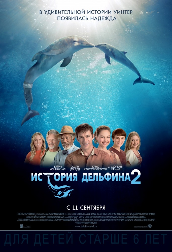 Фильмография Нэйтан Гэмбл - лучший фильм История дельфина 2.