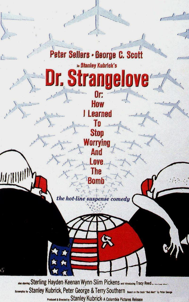 Фильмография Фрэнк Берри - лучший фильм Доктор Стрейнджлав, или Как я научился не волноваться и полюбил атомную бомбу.