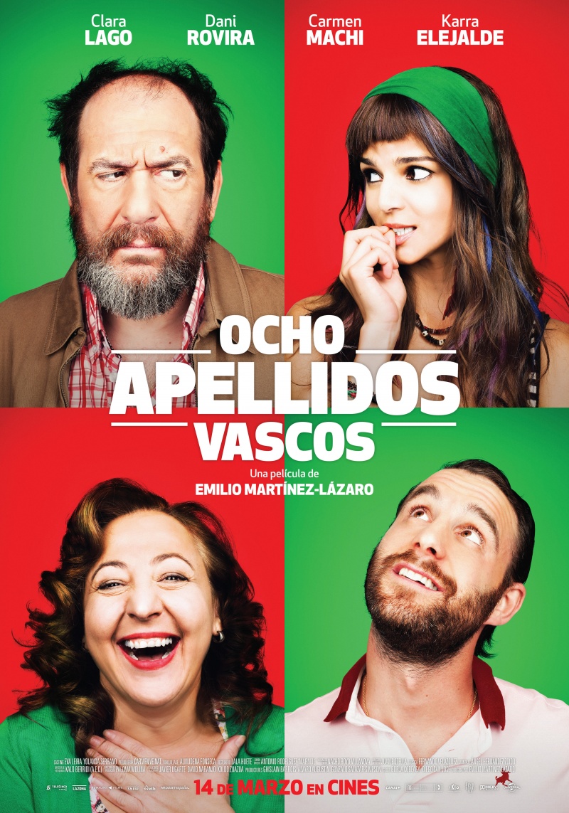 Фильмография Альберто Лопес - лучший фильм Восемь баскских фамилий.