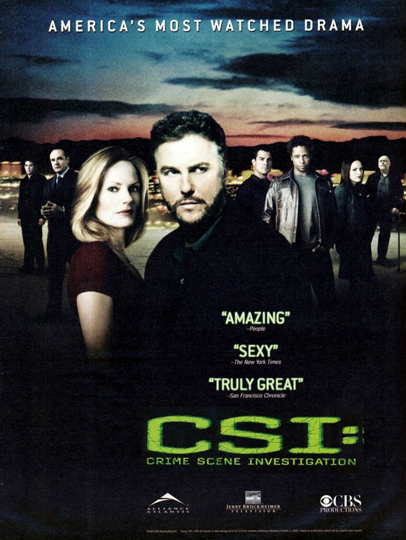 Фильмография Джордж Идс - лучший фильм C.S.I. Место преступления (сериал 2000 - ...).