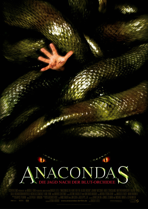 Фильмография  Салли Ричардсон - лучший фильм Анаконда 2: Охота за проклятой орхидеей.