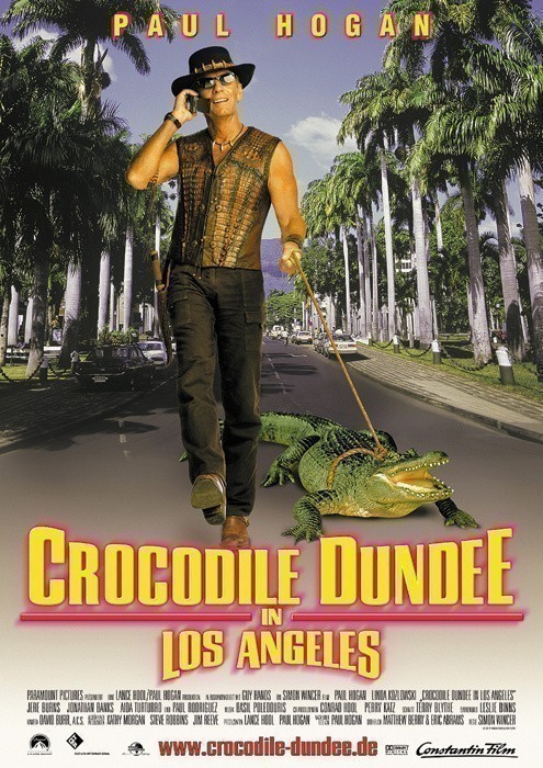 Фильмография Джерри Скилтон - лучший фильм Крокодил Данди в Лос-Анджелесе.