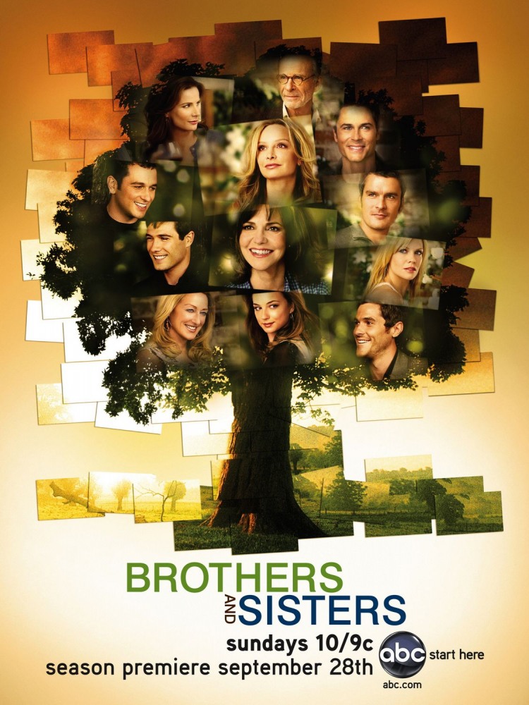 Фильмография Кэррис Дорси - лучший фильм Братья и сестры (сериал 2006 - 2011).