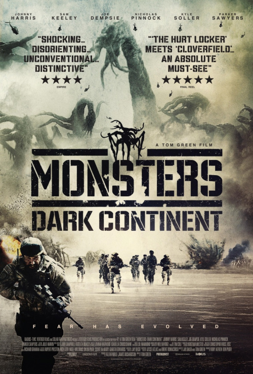 Фильмография Паркер Сойерс - лучший фильм Монстры 2: Тёмный континент.
