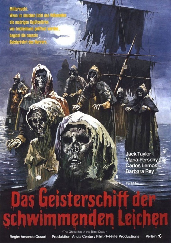 Фильмография Маргарита Мерино - лучший фильм Слепые мертвецы 3: Корабль слепых мертвецов.