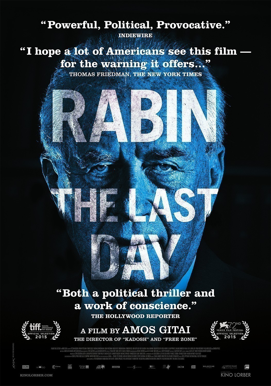 Фильмография Томер Руссо - лучший фильм Рабин, последний день.