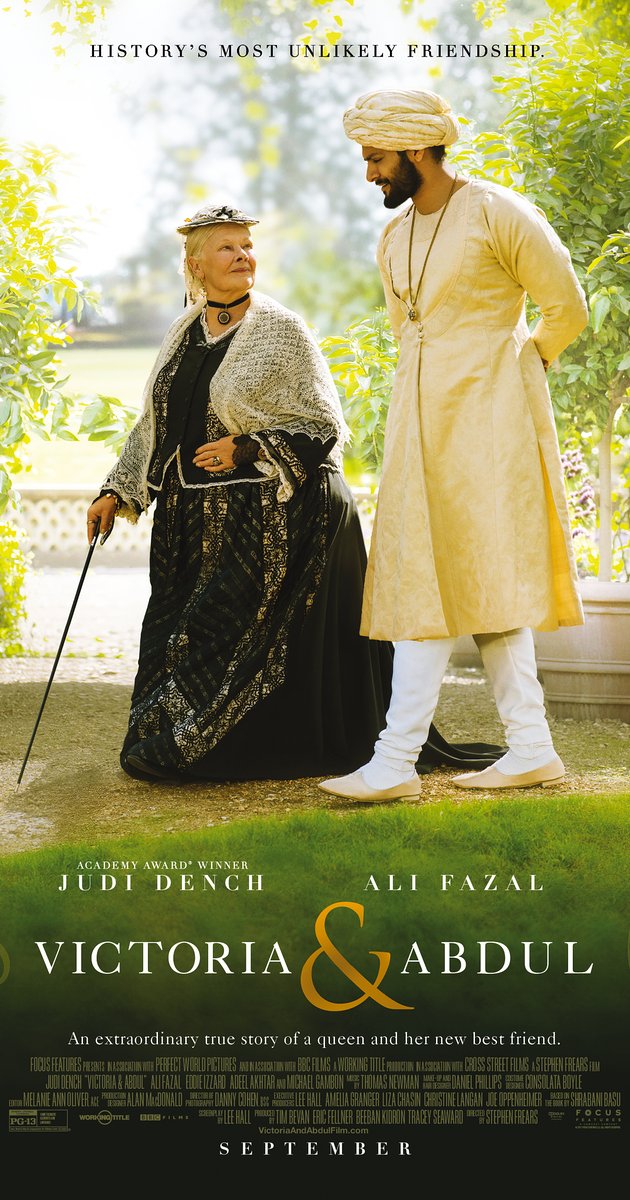 Фильмография Али Фазал - лучший фильм Виктория и Абдул.