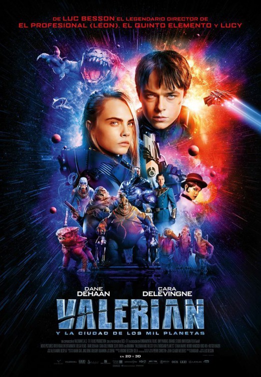 Фильмография Кара Делевинь - лучший фильм Валериан и город тысячи планет.