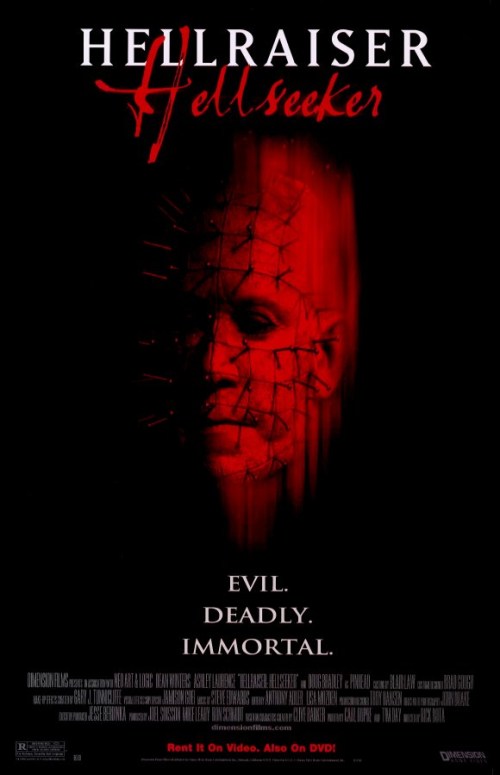 Фильмография Рэйчел Хейуорд - лучший фильм Восставший из ада 6: Поиски ада.