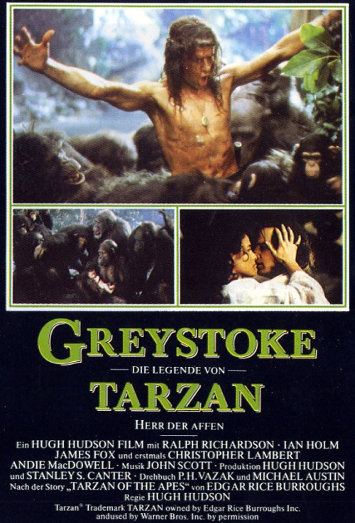 Фильмография Тали МакГрегор - лучший фильм Грейстоук: Легенда о Тарзане, повелителе обезьян.