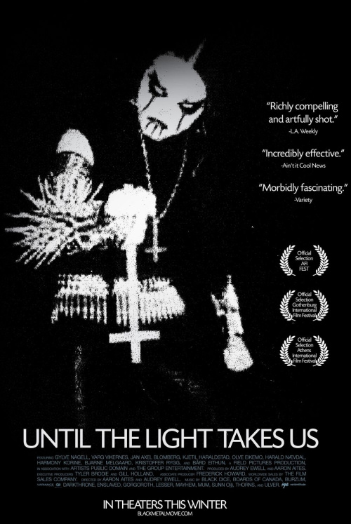 Фильмография Варг Викернес - лучший фильм Until the Light Takes Us.