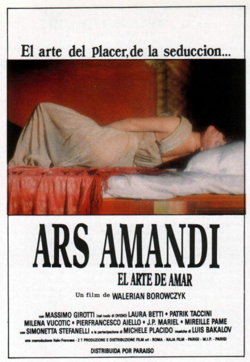 Фильмография Антонио Орландо - лучший фильм Арс-Аманди, или Искусство любви.