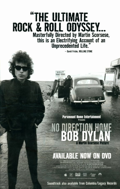 Фильмография  Artie Mogull - лучший фильм Нет пути назад: Боб Дилан.