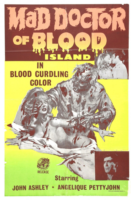 Фильмография Джонни Лонг - лучший фильм Безумный доктор с Кровавого острова.