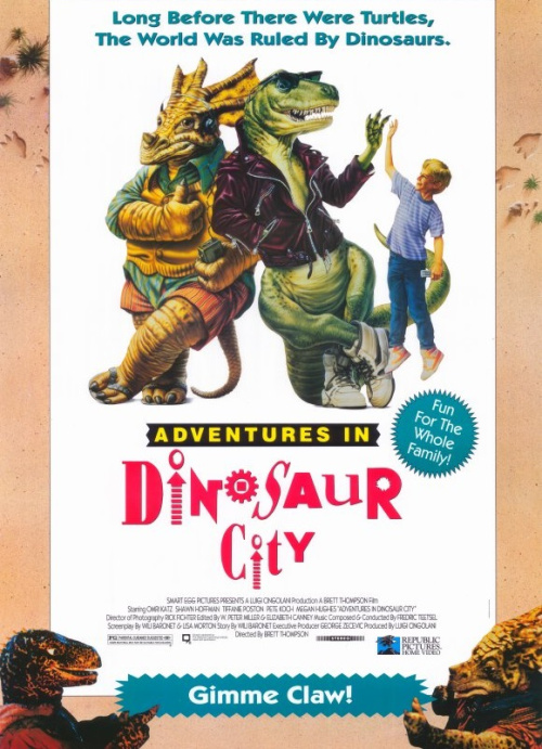Фильмография  Джеффри Эш - лучший фильм Приключения в городе динозавров.