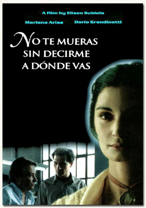 Фильмография Candela Balbuena - лучший фильм Не умирай, не сказав, куда уходишь.