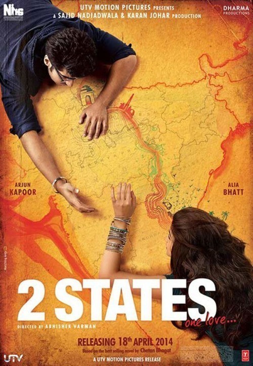 Фильмография Арджун Капур - лучший фильм 2 штата.