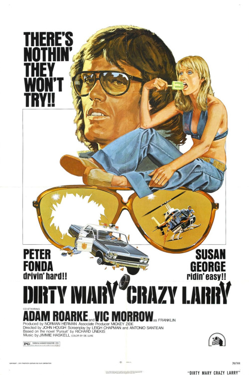 Фильмография Роберт Хиршфелд - лучший фильм Грязная Мэри, сумасшедший Ларри.