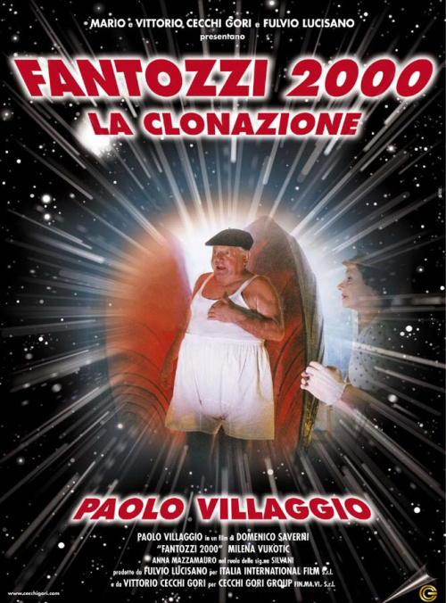 Фильмография Паоло Вилладжио - лучший фильм Фантоцци 2000 – Клонирование.