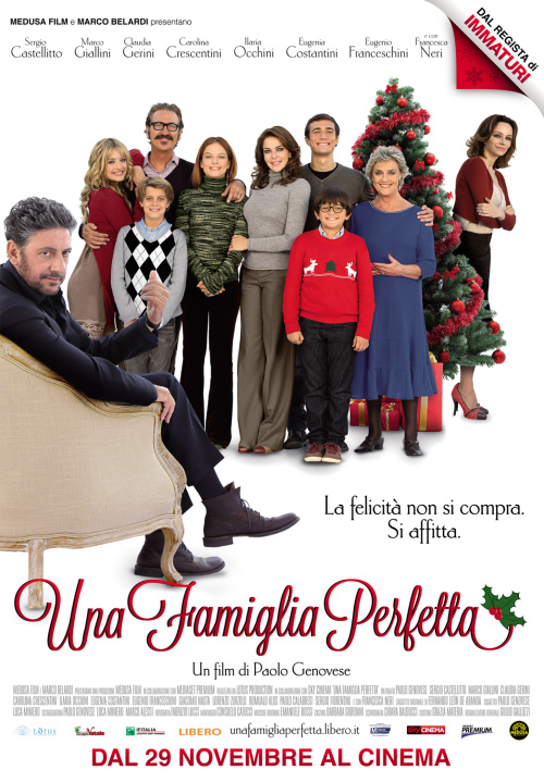 Фильмография  Серджио Кастеллитто - лучший фильм Идеальная семья.