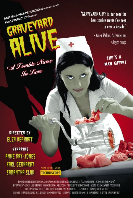 Фильмография Эрик Ламарш - лучший фильм Кладбище живых: Влюблённая зомби медсестра.
