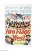 Фильмография Джонни Сэндс - лучший фильм Два флага Запада.
