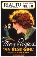Фильмография Мэри Пикфорд - лучший фильм Моя любимая девушка.