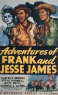 Фильмография Стив Даррел - лучший фильм Adventures of Frank and Jesse James.