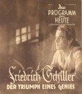 Фильм Friedrich Schiller - Der Triumph eines Genies : актеры, трейлер и описание.